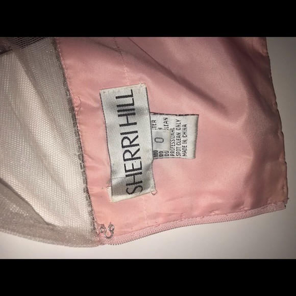 Sherri Hill two piece pink prom dress💓 - Picture 6 of 7